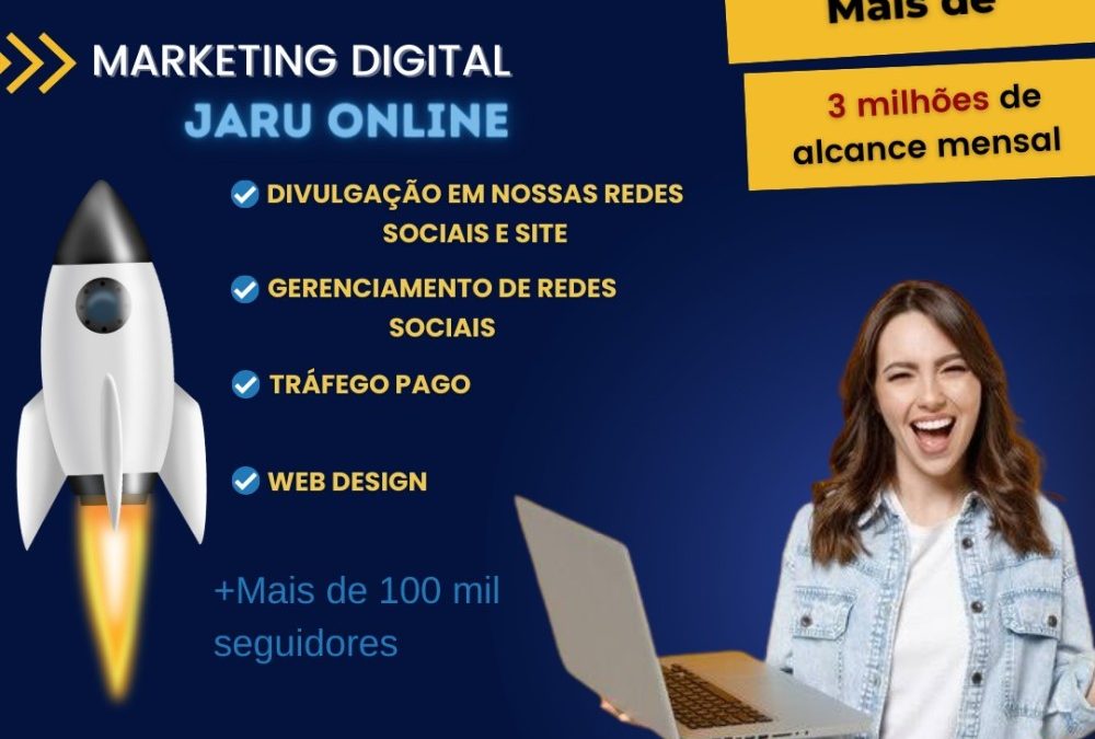 Precisar melhorar suas vendas? Aposte no Marketing Digital da Jaru Online!